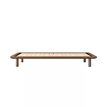 [MUJI無印良品]胡桃木組合床台/平板式床板 /S/單人