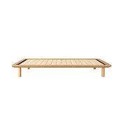 [MUJI無印良品]橡木組合床台/平板式床板 /D/雙人