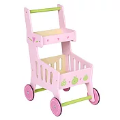 【Mentari 木製玩具】甜心購物學習助步車(超市採買)