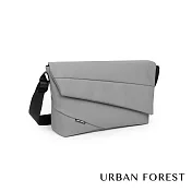 URBAN FOREST都市之森 LIGHT光線-郵差包/斜背包 水泥灰
