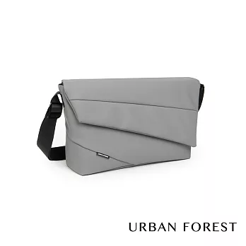 URBAN FOREST都市之森 LIGHT光線-郵差包/斜背包 水泥灰
