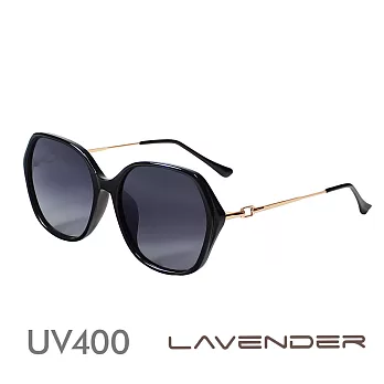 Lavender偏光太陽眼鏡 時尚混搭-神秘黑J2039 C7