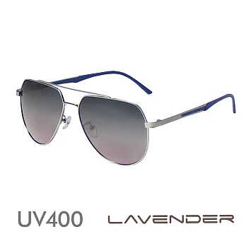 Turoshio 不鏽鋼 偏光片太陽眼鏡 飛官雙槓漸層款-藍粉漸層-J3155 C4