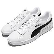 Puma 休閒鞋 Smash V2 L 男女鞋 36521501 23.5cm WHITE/BLACK