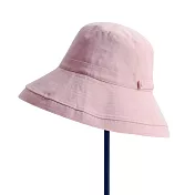 【DR.MANGO】漁夫帽-防曬遮陽、帽沿可翻轉、棉盆帽 粉色