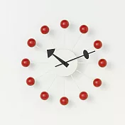 Vitra Ball Clock 球星掛鐘 （紅色）