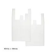 Amabro 每日隨身袋 白色/白色