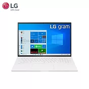 LG Gram 17吋11代窄邊極緻輕薄筆電 白(i5-1135G7/16G/512G M.2/W10)_17Z90P-G.AA54C2
