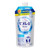 日本【花王】 弱酸性 新沐浴乳補充包-溫和花香340ml