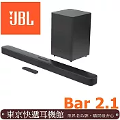 JBL Bar 2.1聲道條型音響喇叭  含重低音渾厚震撼力  內建 Dolby Digital 環繞音效 公司貨保固一年