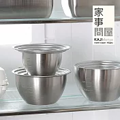 【家事問屋】日本製304不鏽鋼量杯碗萬用蓋(9.11.13cm皆適用)