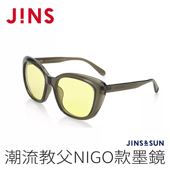 JINS&SUN 潮流教父NIGO款墨鏡(AMRF20A051)? 透明卡其