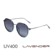 Lavender偏光太陽眼鏡 韓版不規則-透灰J2031 C314