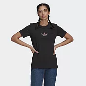 Adidas ORIGINALS 女 T-SHIRT 短袖上衣 GN3043 32 黑