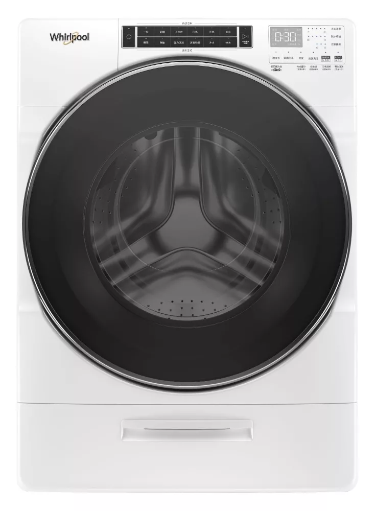 升級您的洗衣生活!Whirlpool惠而浦 8TWFW8620HW 滾筒洗衣機擁有17kg超大容量,搭配變頻馬達省電靜音,37種專業洗衣行程滿足各種衣物需求。不銹鋼內槽耐用防鏽,美國原裝進口,尺寸686 x 982 x 844mm,重量113kg,電壓120V/60Hz。全機1年保固、馬達5年保固,含基本安裝服務。搭配8TWGD8620HW 16kg乾衣機(尺寸686 x 968 x 787mm),一機搞定洗烘需求。偏遠地區加收運費,到貨享10天猶豫期(全新包裝退貨)。規格以原廠為準,選惠而浦,衣物潔淨如新! Whirlpool惠而浦 8TWFW8620HW