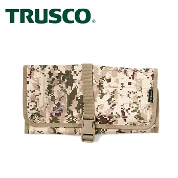 【Trusco】數位迷彩-沙漠色系捲筒式工具收納包