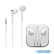 【APPLE蘋果適用】iPhone、iPod、iPad系列耳機 / EarPods 具備 3.5 mm 耳機接頭 單色
