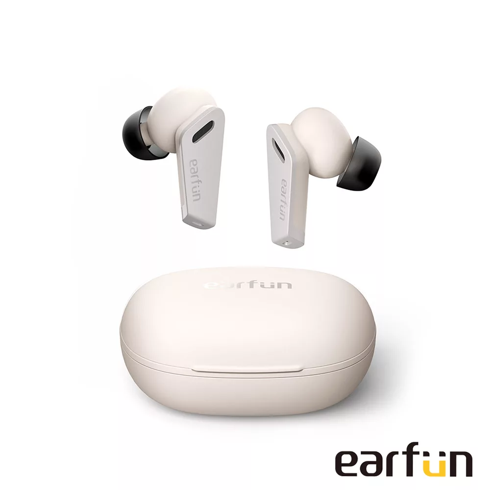 EarFun Air Pro 真無線藍牙耳機-象牙白│ANC降噪