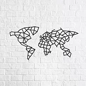 白俄羅斯 EWA 實木壁飾/世界地圖