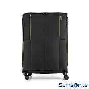Samsonite新秀麗 24吋KENNING休閒輕量可擴充布面TSA行李箱(黑)
