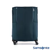 Samsonite新秀麗 28吋KENNING休閒輕量可擴充布面TSA行李箱(藍)