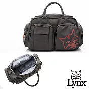 山貓LYNX - 出遊必備超大容量旅行包-共2色 棕灰色