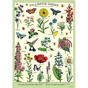 美國 Cavallini & Co. wrap 包裝紙/海報 授粉小幫手 Pollinator Gar
