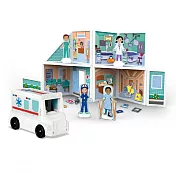 美國瑪莉莎 Melissa & Doug 磁力建構娃娃屋, 醫院