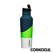 美國 CORKCICLE CC0104001A 層次系列三層真空運動易口瓶600ml-3色可選 珍珠綠