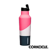 美國 CORKCICLE CC0104001A 層次系列三層真空運動易口瓶600ml-3色可選 風暴粉