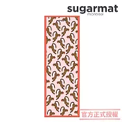 【加拿大Sugarmat】麂皮絨天然橡膠瑜珈墊(3.0mm) 美洲豹勇士Well Heeled Warrio