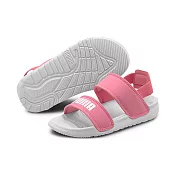 PUMA Soft Sandal PS 中大童 跑步鞋 粉白色 11 白