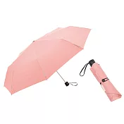 【MECOVER】Toray Sakai超撥水極輕量手開傘/獨家專利好收布套- 珊瑚朱