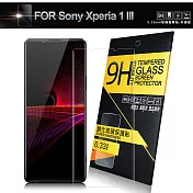 NISDA for Sony Xperia 1 III 鋼化 9H 0.33mm玻璃螢幕貼-非滿版