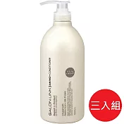 日本【熊野油脂】 沙龍級系列 -胺基酸 彈性恢復 潤髮乳 1000ml*3瓶