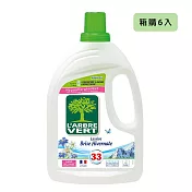 【箱購6入】法國綠活維濃縮洗衣精1.5L-微風花香