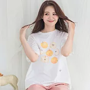 【Wonderland】水果印花棉質T恤(3色) FREE 白色