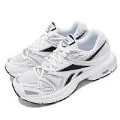 Reebok 慢跑鞋 Premier Road 運動 男女鞋 輕量 透氣 舒適避震 路跑健身 情侶款 白 黑 G58597 27cm WHITE/BLACK