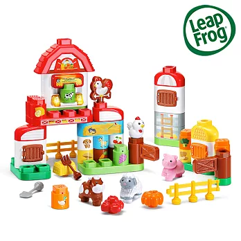 美國[跳跳蛙LeapFrog]-小小建築師-動物農場組★原廠優質玩具