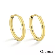 GIUMKA 抗過敏鋼 易扣耳骨 針式耳環 寬 0.16 CM 一對價格 MF020024 金色款 ‧約 0.6 CM