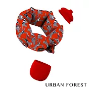 URBAN FOREST都市之森 樹-口袋充氣頸枕 福貓限量禮盒