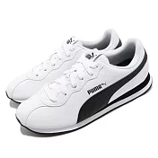 Puma 休閒鞋 Turin II 運動 男女鞋 36696204 28.5cm WHITE/BLACK