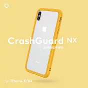 犀牛盾 iPhone X/XS共用 CrashGuard NX模組化防摔邊框殼 黃色