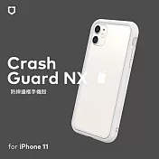 犀牛盾 iPhone 11 (6.1吋) CrashGuard NX模組化防摔邊框殼 白色