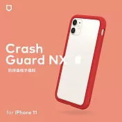犀牛盾 iPhone 11 (6.1吋) CrashGuard NX模組化防摔邊框殼 紅色
