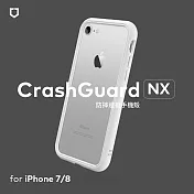 犀牛盾 iPhone SE3/SE2/8/7 CrashGuard NX 模組化防摔邊框殼- 白色
