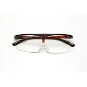 【U】眼鏡市場 - GRAN LOUPE 眼鏡型放大鏡(男)  GL-001 棕色