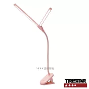 TRISTAR三星雙頭護眼桌夾燈TS-L011 櫻花粉