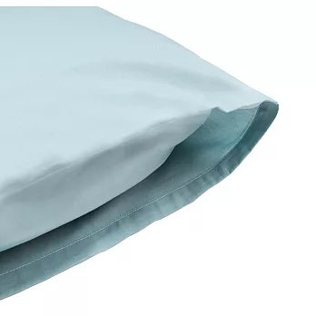 【和諧生活有機棉】有機棉枕套 湖水藍