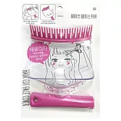 韓國DIY空氣瀏海美髮面罩 剪髮 剪瀏海 梳子 HAIR CUT FACE COVER 粉紅色
